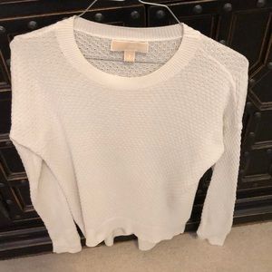 Michael Kors White Summer Sweater.